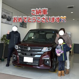 ソリオご納車おめでとうございます☆
